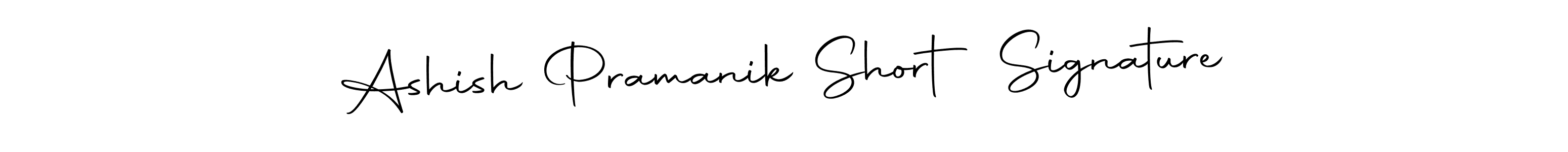 Create a beautiful signature design for name Ashish Pramanik Short Signature. With this signature (Autography-DOLnW) fonts, you can make a handwritten signature for free. Ashish Pramanik Short Signature signature style 10 images and pictures png