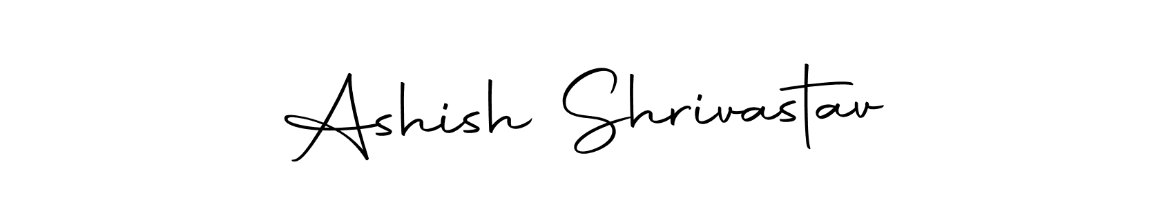 How to make Ashish Shrivastav name signature. Use Autography-DOLnW style for creating short signs online. This is the latest handwritten sign. Ashish Shrivastav signature style 10 images and pictures png