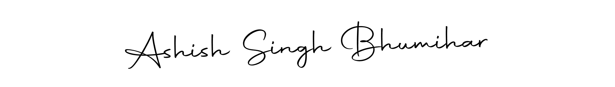 Design your own signature with our free online signature maker. With this signature software, you can create a handwritten (Autography-DOLnW) signature for name Ashish Singh Bhumihar. Ashish Singh Bhumihar signature style 10 images and pictures png