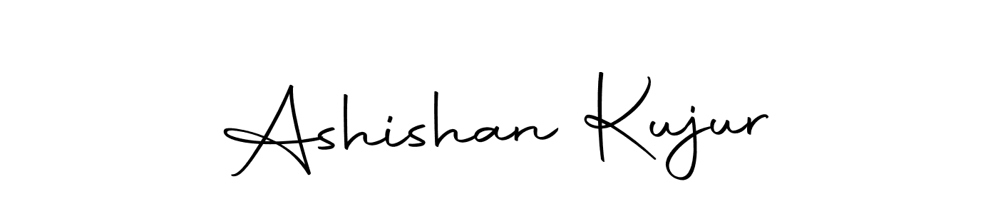 How to make Ashishan Kujur name signature. Use Autography-DOLnW style for creating short signs online. This is the latest handwritten sign. Ashishan Kujur signature style 10 images and pictures png