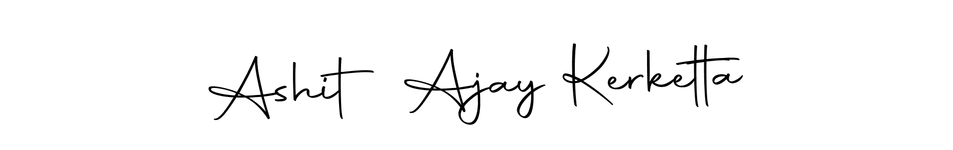 You can use this online signature creator to create a handwritten signature for the name Ashit Ajay Kerketta. This is the best online autograph maker. Ashit Ajay Kerketta signature style 10 images and pictures png