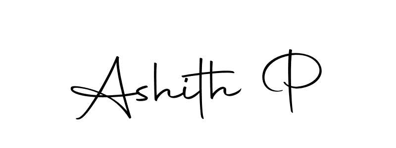 Make a beautiful signature design for name Ashith P. With this signature (Autography-DOLnW) style, you can create a handwritten signature for free. Ashith P signature style 10 images and pictures png