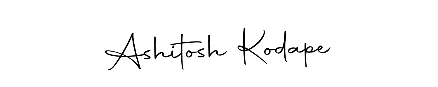 Make a short Ashitosh Kodape signature style. Manage your documents anywhere anytime using Autography-DOLnW. Create and add eSignatures, submit forms, share and send files easily. Ashitosh Kodape signature style 10 images and pictures png