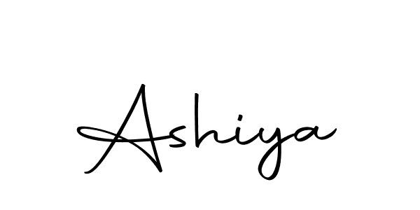Design your own signature with our free online signature maker. With this signature software, you can create a handwritten (Autography-DOLnW) signature for name Ashiya. Ashiya signature style 10 images and pictures png