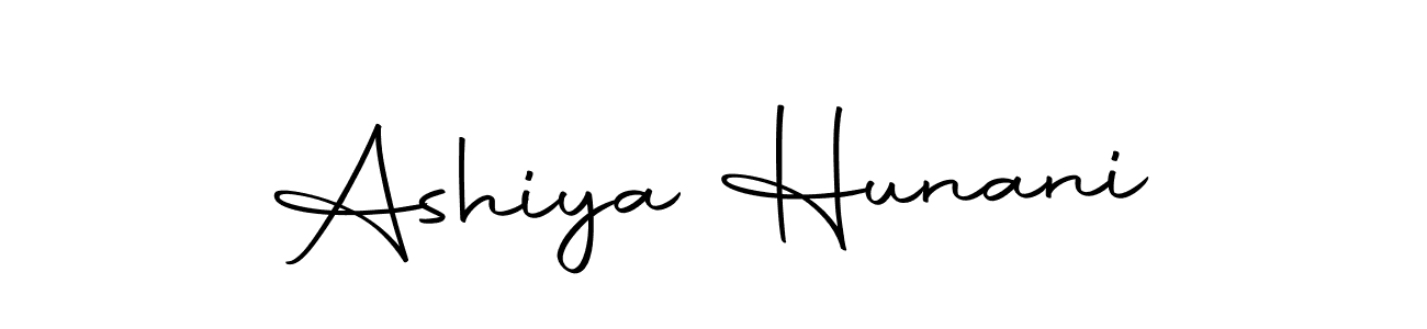 Make a beautiful signature design for name Ashiya Hunani. Use this online signature maker to create a handwritten signature for free. Ashiya Hunani signature style 10 images and pictures png