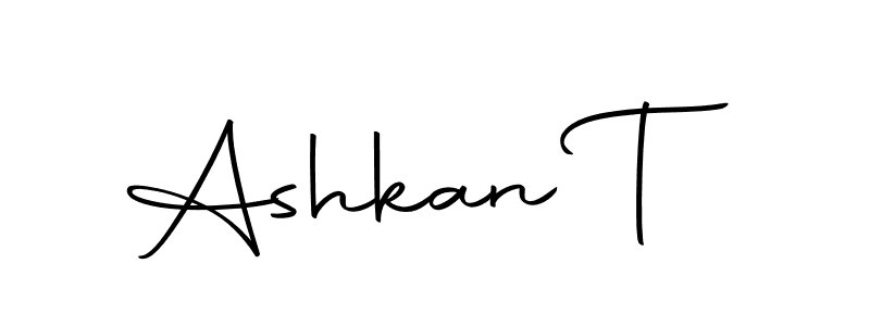 It looks lik you need a new signature style for name Ashkan T. Design unique handwritten (Autography-DOLnW) signature with our free signature maker in just a few clicks. Ashkan T signature style 10 images and pictures png