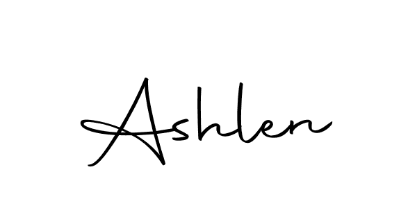 Ashlen stylish signature style. Best Handwritten Sign (Autography-DOLnW) for my name. Handwritten Signature Collection Ideas for my name Ashlen. Ashlen signature style 10 images and pictures png