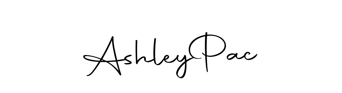 Use a signature maker to create a handwritten signature online. With this signature software, you can design (Autography-DOLnW) your own signature for name Ashley  Pac. Ashley  Pac signature style 10 images and pictures png