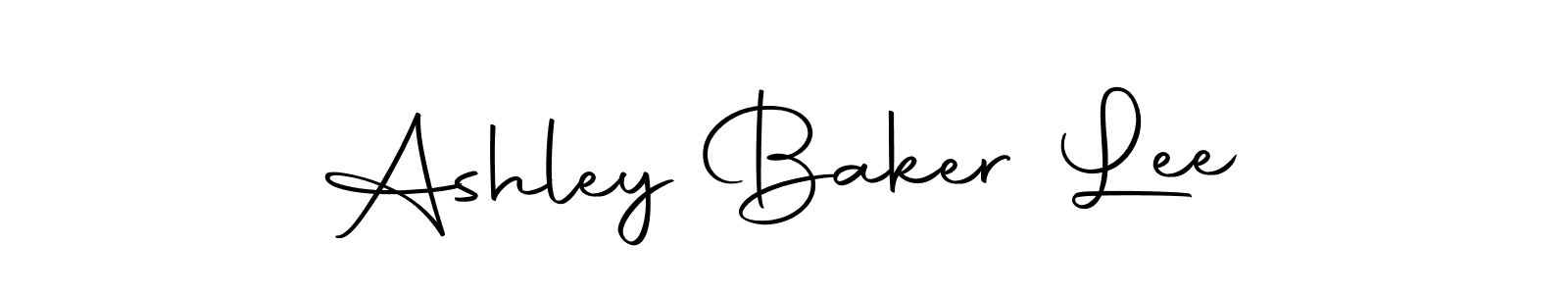 Make a beautiful signature design for name Ashley Baker Lee. Use this online signature maker to create a handwritten signature for free. Ashley Baker Lee signature style 10 images and pictures png