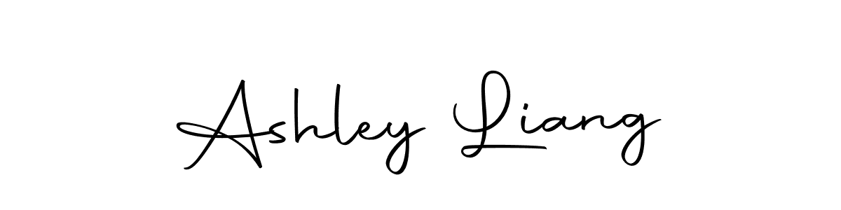 Make a beautiful signature design for name Ashley Liang. With this signature (Autography-DOLnW) style, you can create a handwritten signature for free. Ashley Liang signature style 10 images and pictures png