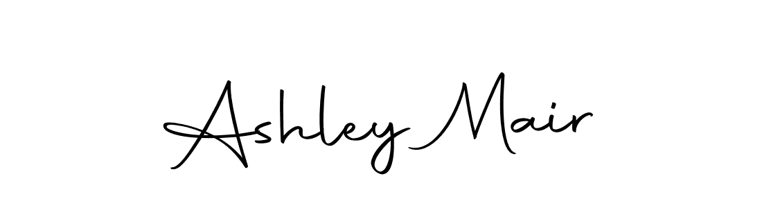Make a beautiful signature design for name Ashley Mair. With this signature (Autography-DOLnW) style, you can create a handwritten signature for free. Ashley Mair signature style 10 images and pictures png