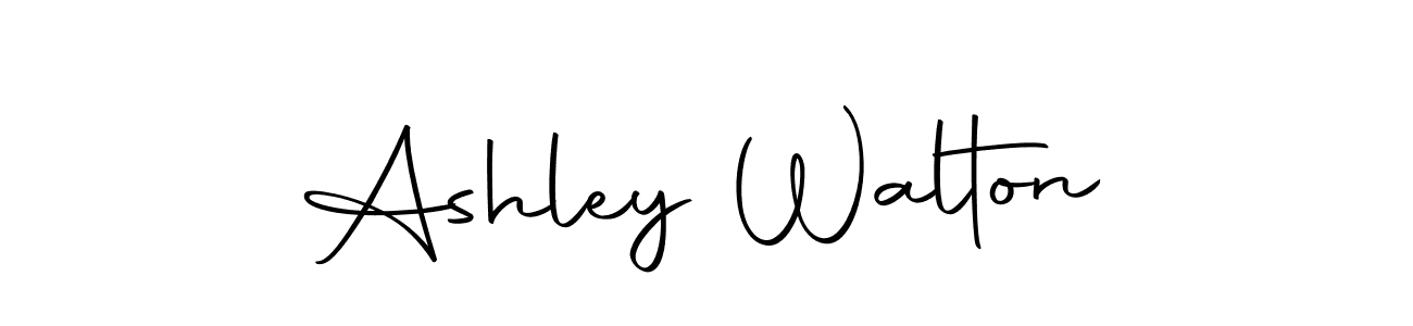 Design your own signature with our free online signature maker. With this signature software, you can create a handwritten (Autography-DOLnW) signature for name Ashley Walton. Ashley Walton signature style 10 images and pictures png