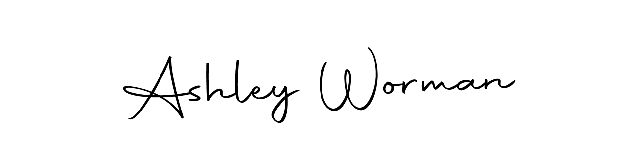 It looks lik you need a new signature style for name Ashley Worman. Design unique handwritten (Autography-DOLnW) signature with our free signature maker in just a few clicks. Ashley Worman signature style 10 images and pictures png