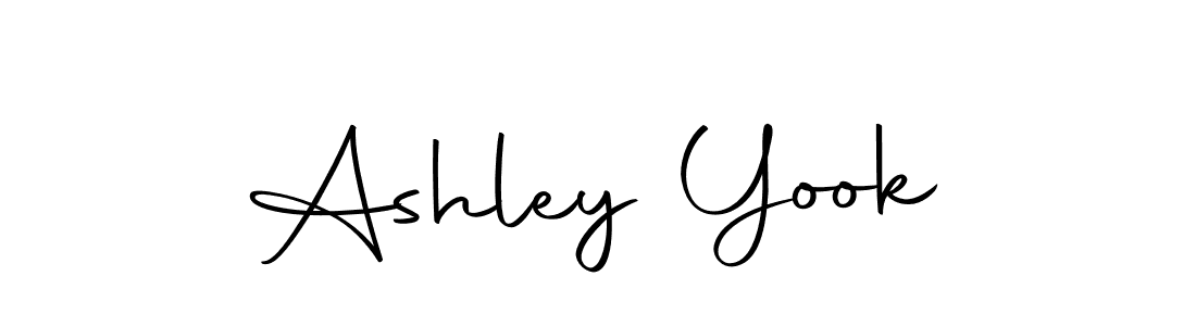 You should practise on your own different ways (Autography-DOLnW) to write your name (Ashley Yook) in signature. don't let someone else do it for you. Ashley Yook signature style 10 images and pictures png