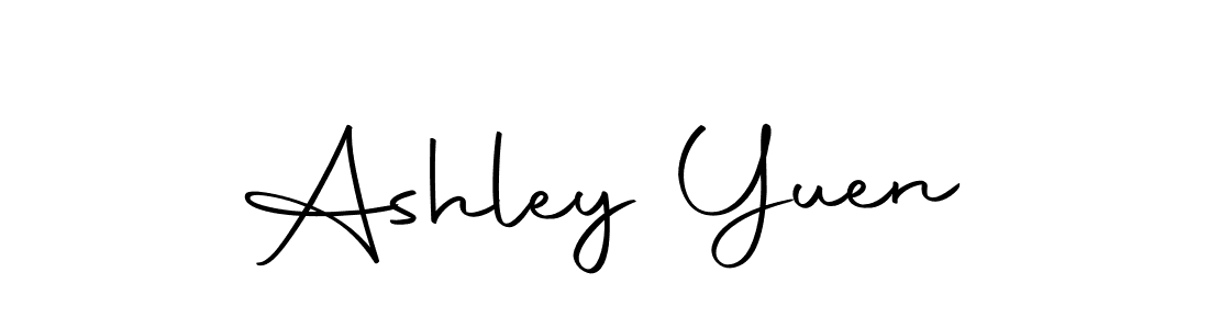 Make a beautiful signature design for name Ashley Yuen. With this signature (Autography-DOLnW) style, you can create a handwritten signature for free. Ashley Yuen signature style 10 images and pictures png