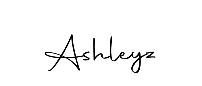 Create a beautiful signature design for name Ashleyz. With this signature (Autography-DOLnW) fonts, you can make a handwritten signature for free. Ashleyz signature style 10 images and pictures png