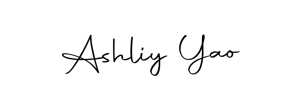 This is the best signature style for the Ashliy Yao name. Also you like these signature font (Autography-DOLnW). Mix name signature. Ashliy Yao signature style 10 images and pictures png