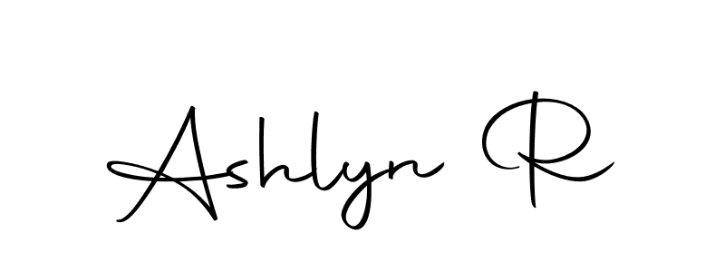 Also we have Ashlyn R name is the best signature style. Create professional handwritten signature collection using Autography-DOLnW autograph style. Ashlyn R signature style 10 images and pictures png