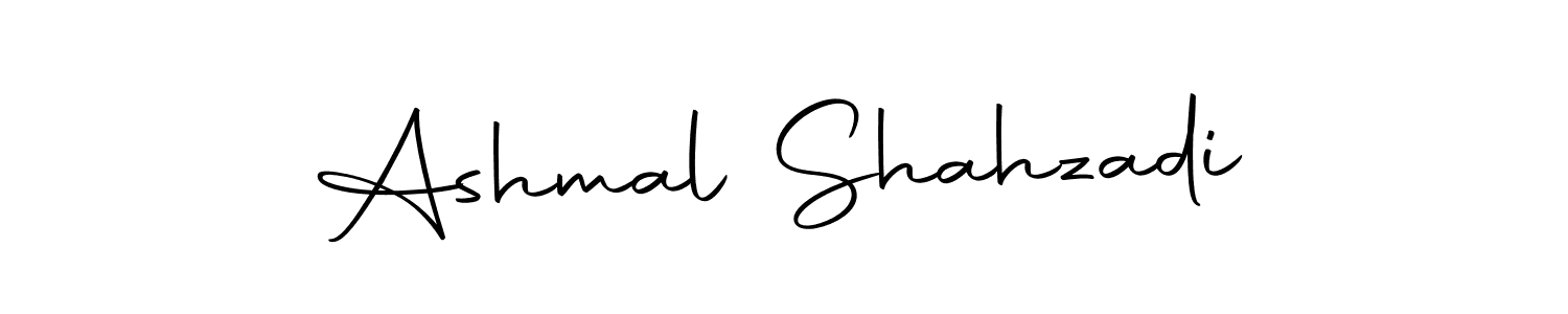 Make a beautiful signature design for name Ashmal Shahzadi. With this signature (Autography-DOLnW) style, you can create a handwritten signature for free. Ashmal Shahzadi signature style 10 images and pictures png