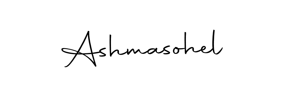 if you are searching for the best signature style for your name Ashmasohel. so please give up your signature search. here we have designed multiple signature styles  using Autography-DOLnW. Ashmasohel signature style 10 images and pictures png