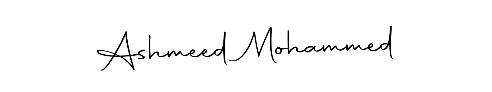 if you are searching for the best signature style for your name Ashmeed Mohammed. so please give up your signature search. here we have designed multiple signature styles  using Autography-DOLnW. Ashmeed Mohammed signature style 10 images and pictures png