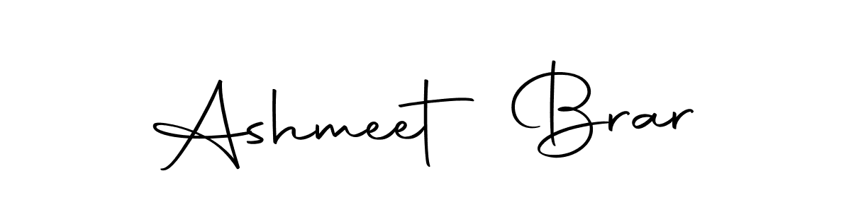 It looks lik you need a new signature style for name Ashmeet Brar. Design unique handwritten (Autography-DOLnW) signature with our free signature maker in just a few clicks. Ashmeet Brar signature style 10 images and pictures png