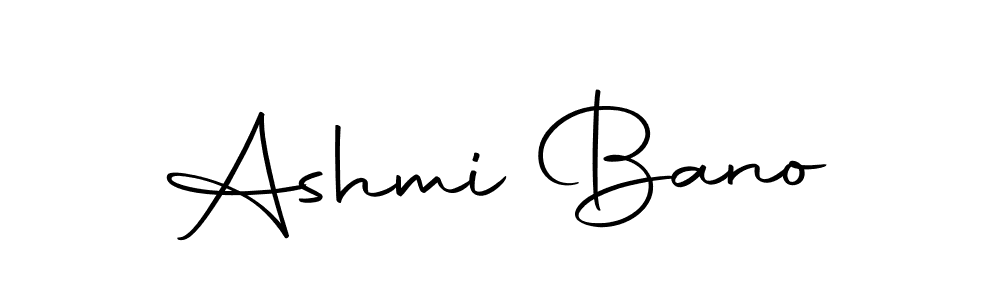 Make a short Ashmi Bano signature style. Manage your documents anywhere anytime using Autography-DOLnW. Create and add eSignatures, submit forms, share and send files easily. Ashmi Bano signature style 10 images and pictures png