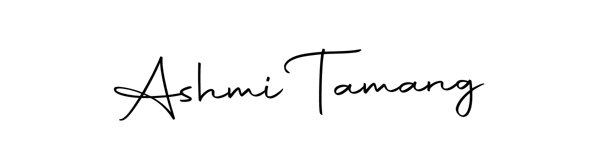 How to make Ashmi Tamang signature? Autography-DOLnW is a professional autograph style. Create handwritten signature for Ashmi Tamang name. Ashmi Tamang signature style 10 images and pictures png