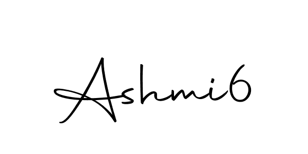 Ashmi6 stylish signature style. Best Handwritten Sign (Autography-DOLnW) for my name. Handwritten Signature Collection Ideas for my name Ashmi6. Ashmi6 signature style 10 images and pictures png