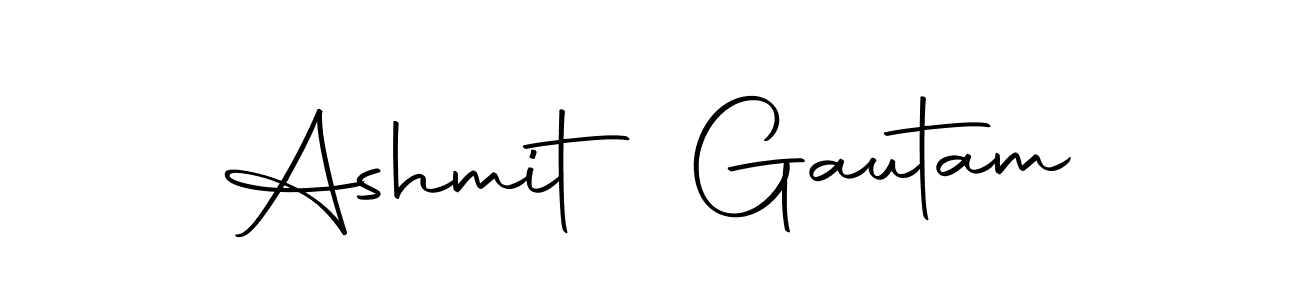 How to make Ashmit Gautam signature? Autography-DOLnW is a professional autograph style. Create handwritten signature for Ashmit Gautam name. Ashmit Gautam signature style 10 images and pictures png
