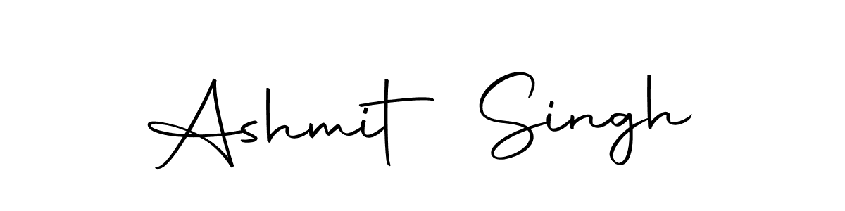 How to make Ashmit Singh name signature. Use Autography-DOLnW style for creating short signs online. This is the latest handwritten sign. Ashmit Singh signature style 10 images and pictures png