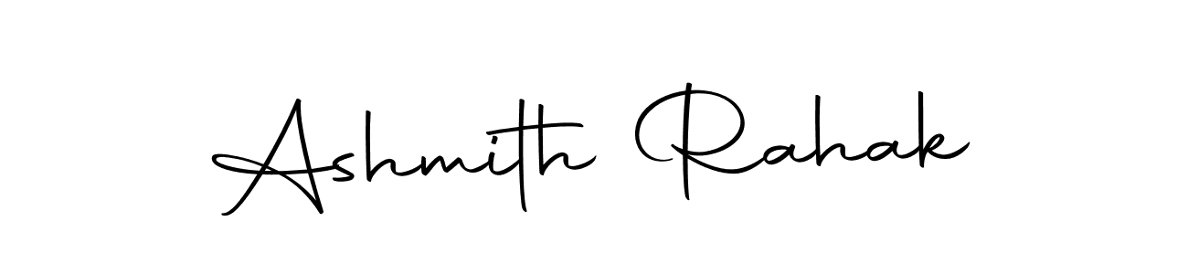 Create a beautiful signature design for name Ashmith Rahak. With this signature (Autography-DOLnW) fonts, you can make a handwritten signature for free. Ashmith Rahak signature style 10 images and pictures png