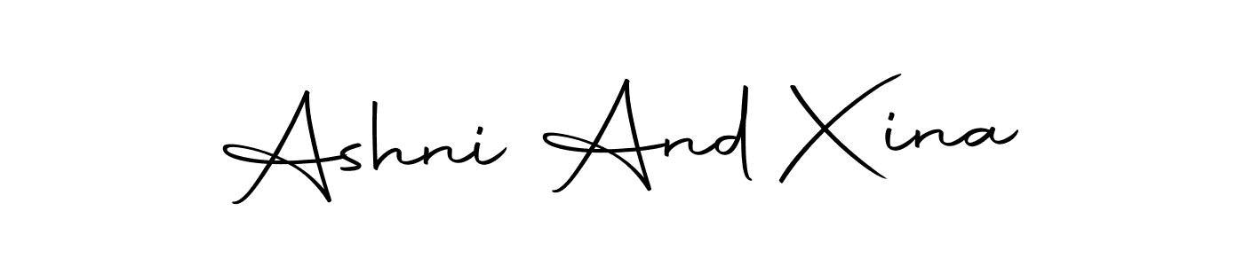 It looks lik you need a new signature style for name Ashni And Xina. Design unique handwritten (Autography-DOLnW) signature with our free signature maker in just a few clicks. Ashni And Xina signature style 10 images and pictures png