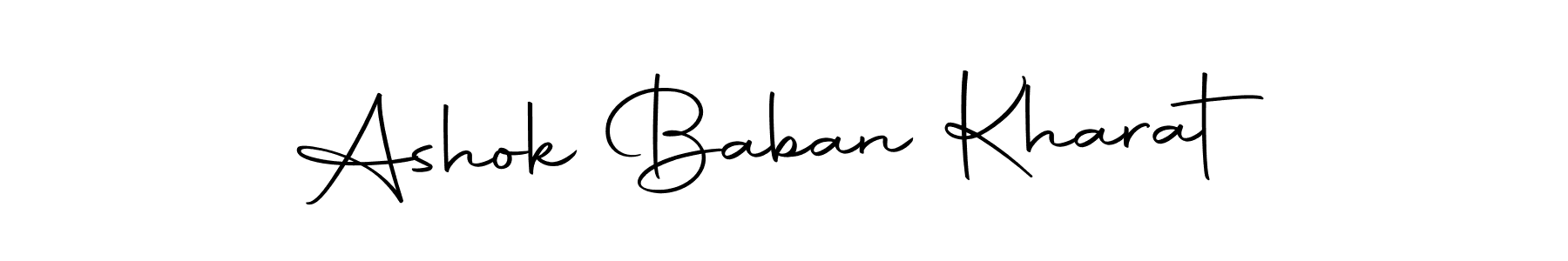 Similarly Autography-DOLnW is the best handwritten signature design. Signature creator online .You can use it as an online autograph creator for name Ashok Baban Kharat. Ashok Baban Kharat signature style 10 images and pictures png