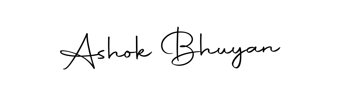 Make a beautiful signature design for name Ashok Bhuyan. With this signature (Autography-DOLnW) style, you can create a handwritten signature for free. Ashok Bhuyan signature style 10 images and pictures png