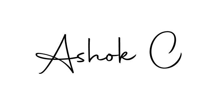 How to make Ashok C name signature. Use Autography-DOLnW style for creating short signs online. This is the latest handwritten sign. Ashok C signature style 10 images and pictures png