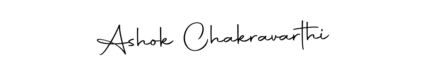 Create a beautiful signature design for name Ashok Chakravarthi. With this signature (Autography-DOLnW) fonts, you can make a handwritten signature for free. Ashok Chakravarthi signature style 10 images and pictures png