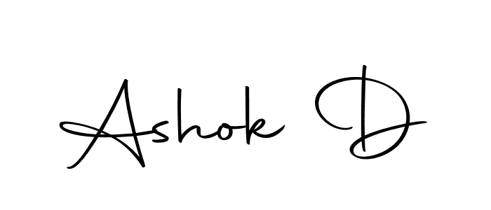 Also we have Ashok D name is the best signature style. Create professional handwritten signature collection using Autography-DOLnW autograph style. Ashok D signature style 10 images and pictures png