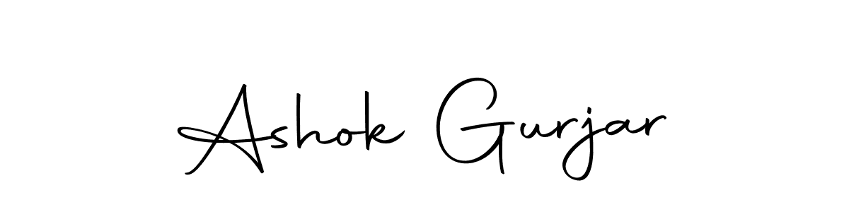 Also we have Ashok Gurjar name is the best signature style. Create professional handwritten signature collection using Autography-DOLnW autograph style. Ashok Gurjar signature style 10 images and pictures png