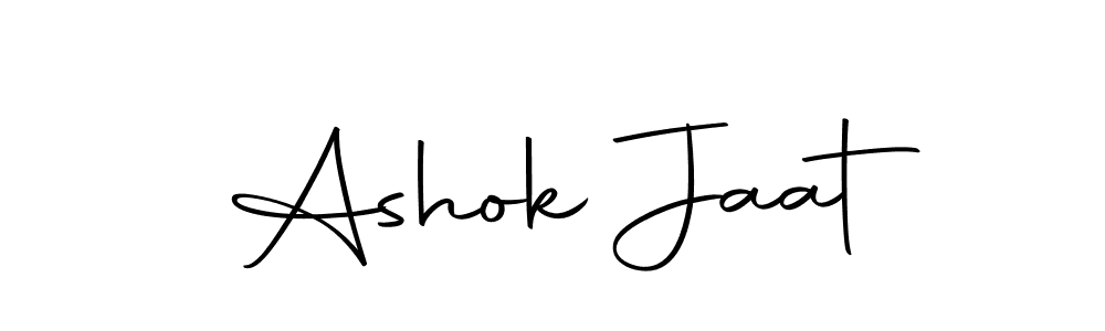 Ashok Jaat stylish signature style. Best Handwritten Sign (Autography-DOLnW) for my name. Handwritten Signature Collection Ideas for my name Ashok Jaat. Ashok Jaat signature style 10 images and pictures png