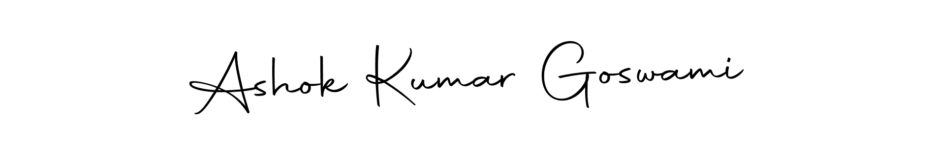 Make a beautiful signature design for name Ashok Kumar Goswami. Use this online signature maker to create a handwritten signature for free. Ashok Kumar Goswami signature style 10 images and pictures png