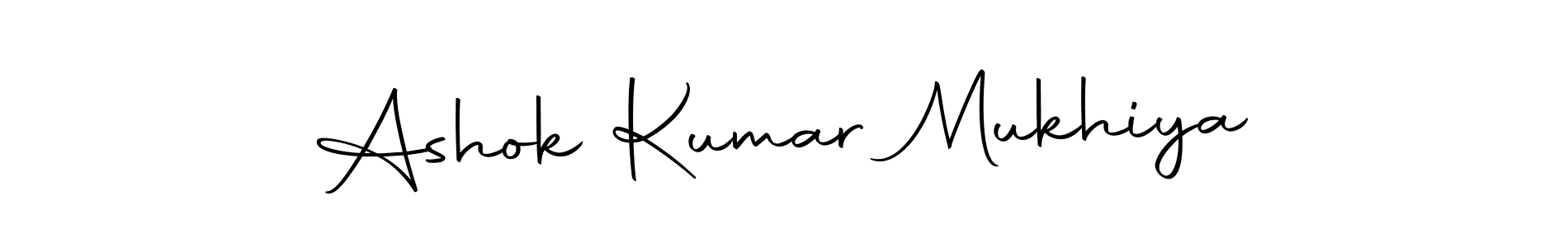 The best way (Autography-DOLnW) to make a short signature is to pick only two or three words in your name. The name Ashok Kumar Mukhiya include a total of six letters. For converting this name. Ashok Kumar Mukhiya signature style 10 images and pictures png