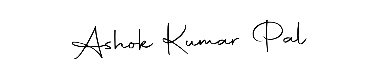 How to make Ashok Kumar Pal name signature. Use Autography-DOLnW style for creating short signs online. This is the latest handwritten sign. Ashok Kumar Pal signature style 10 images and pictures png