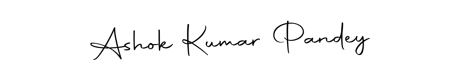 Design your own signature with our free online signature maker. With this signature software, you can create a handwritten (Autography-DOLnW) signature for name Ashok Kumar Pandey. Ashok Kumar Pandey signature style 10 images and pictures png