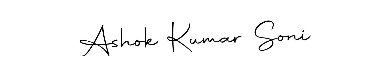 How to make Ashok Kumar Soni signature? Autography-DOLnW is a professional autograph style. Create handwritten signature for Ashok Kumar Soni name. Ashok Kumar Soni signature style 10 images and pictures png
