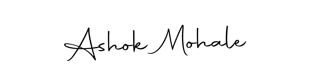 How to make Ashok Mohale signature? Autography-DOLnW is a professional autograph style. Create handwritten signature for Ashok Mohale name. Ashok Mohale signature style 10 images and pictures png