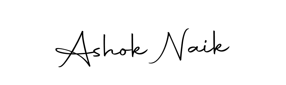 Design your own signature with our free online signature maker. With this signature software, you can create a handwritten (Autography-DOLnW) signature for name Ashok Naik. Ashok Naik signature style 10 images and pictures png
