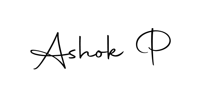 The best way (Autography-DOLnW) to make a short signature is to pick only two or three words in your name. The name Ashok P include a total of six letters. For converting this name. Ashok P signature style 10 images and pictures png