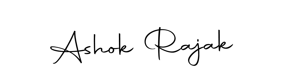 Here are the top 10 professional signature styles for the name Ashok Rajak. These are the best autograph styles you can use for your name. Ashok Rajak signature style 10 images and pictures png