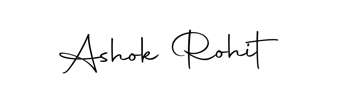 Create a beautiful signature design for name Ashok Rohit. With this signature (Autography-DOLnW) fonts, you can make a handwritten signature for free. Ashok Rohit signature style 10 images and pictures png